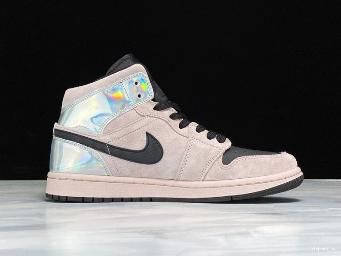 Rep MAX Jordan Mid 1 Dirty BQ6472-602 Iridescent (W) Powder Air 0715